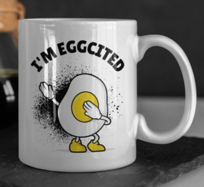 Lustige Ostereierbecher 11oz 330ml Osterhase Geschenkideen Eierbecher