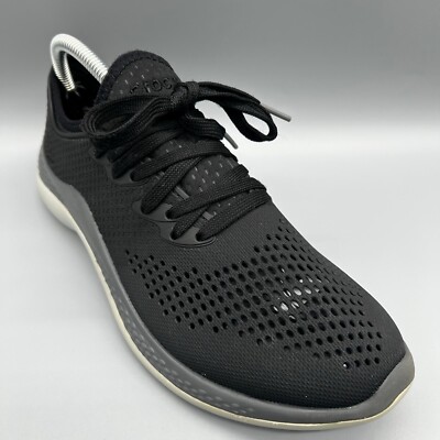 Crocs LiteRide 360 Schwarz Turnschuhe Damen UK 7 Running Sneaker Schuhe