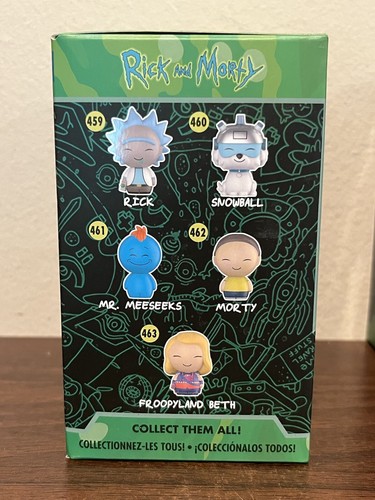 Funko Rick & Morty Dorbz Snowball Tinkles Exclusive Vinyl Figures #460 & 464 - Picture 4 of 8
