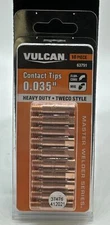 VULCAN Master Welder Series 10pc Contact Tips 0.035" Heavy Duty #63791