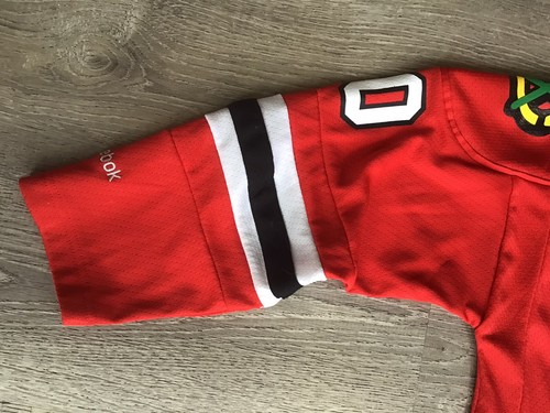 Reebok NHL Chicago Blackhawks Sharp #10 Hockey Official Jersey Youth Small S YS - Picture 6 of 12