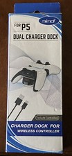 For PS5 DualSence Controller USB Dual Charger LED Dock Station Charging Stand US