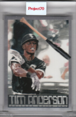 2021 Topps Project 70 White Sox Tim Anderson Card #190 Jacob Rochester (1998)