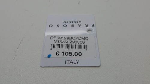 FRABOSO ARGENTO OR09129BC orecchino argento 925 millesimi donna pietre dure zirc - Picture 5 of 5