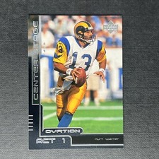2000 Upper Deck Center Stage Kurt Warner #CS3