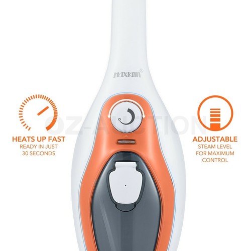 Maxkon 13in1 Steam Mop Cleaner Handheld Steam Cleaning Floor Carpet Window Wash - Picture 23 of 67