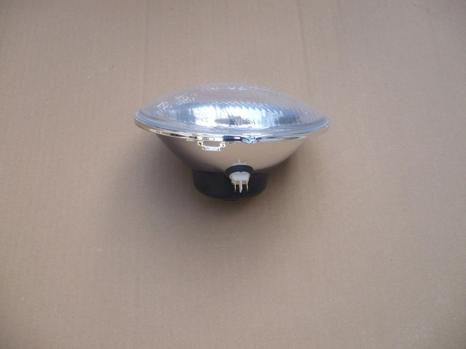 Scheinwerfer H4 178 mm 7 Zoll für Lotus Elite S1 1957-63 Glas gewölbt Standlicht - Bild 4 von 4