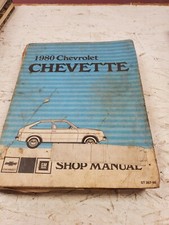 1980 Chevrolet Chevette Shop Manual ST 357-80 (bb31)