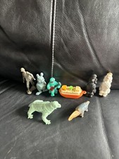 Marx 1960s - Moschops Prehistoric Dinosaur Plus 7 Asst Figures