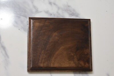 hardwood bases for miniature model figures black walnut 5 1/2x 4 1/2