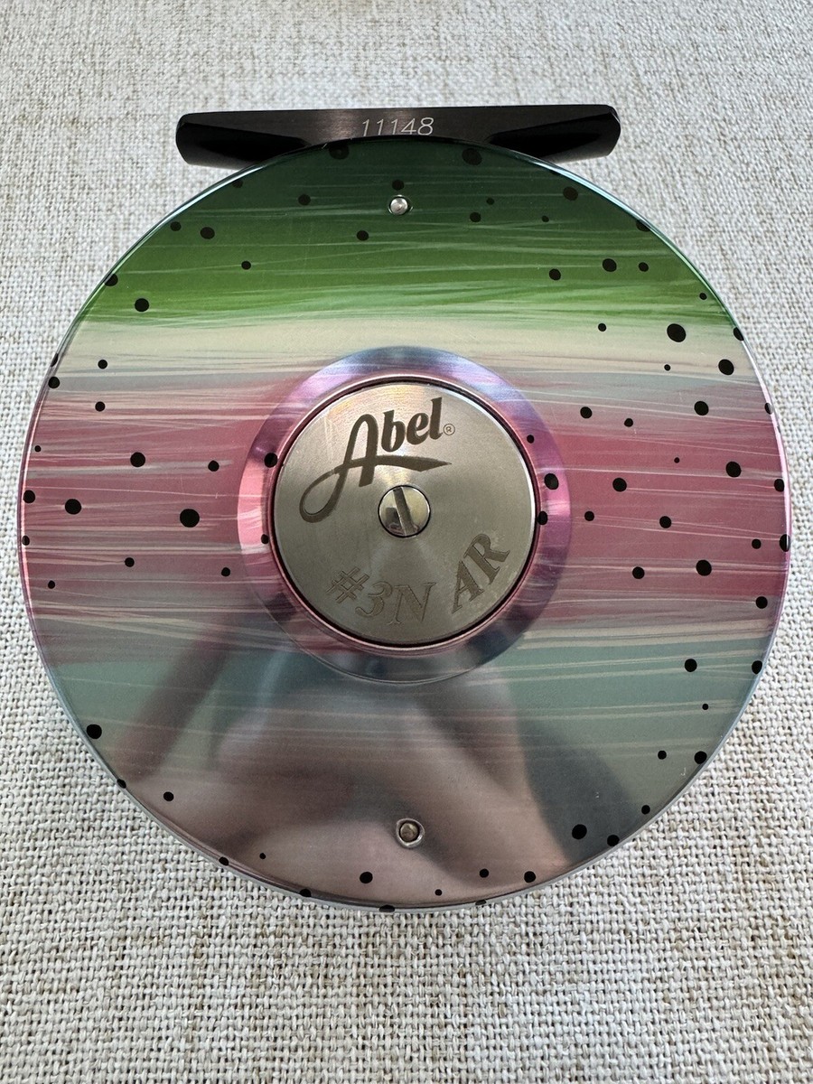 Abel 3N Anti Reverse Fly Fishing Reel With Steelhead Graphic | eBay