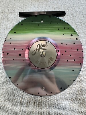 abel anti reverse fly reel Abel 3N Anti Reverse Fly Fishing Reel With Steelhead Graphic