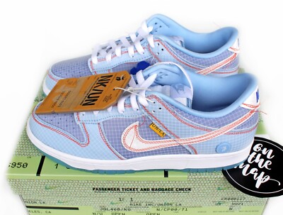 Nike Dunk Low x Union LA Passport Pack Blue Argon UK 8 US 9 42.5