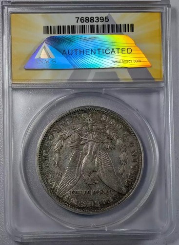 1892 CC Morgan Silver Dollar ANACS VF-30 CLEANED - Picture 3 of 4
