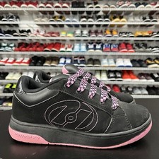 Pink and Black Heelys Tennis Shoes Skates Women  s Size 8 No Wheels