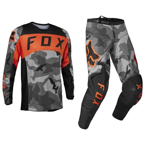 Fox Racing 180 Gear Set BNKR Grey Camo 28827033/28824033 eBay
