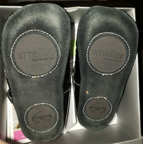 Smaller See Kai Run Black Patent Leather "Maya" Mary Janes Girls Shoes 18-24 Mos - Picture 5 of 5