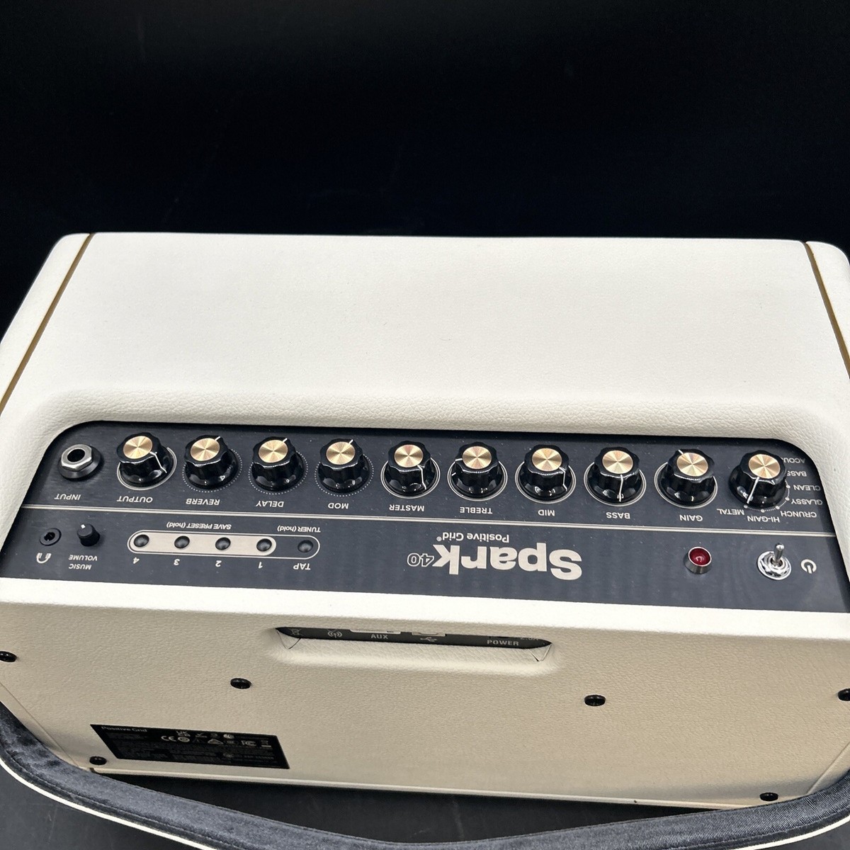 Positive Grid Spark 40 Amp (Pearl Edition White) Pre-owned | eBay