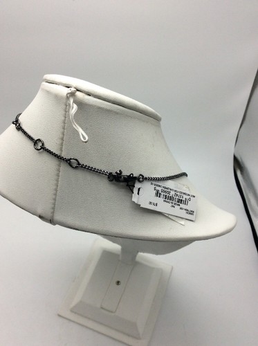 $78 Givenchy clear & colored stone lariat necklace #21 GE - Picture 5 of 5