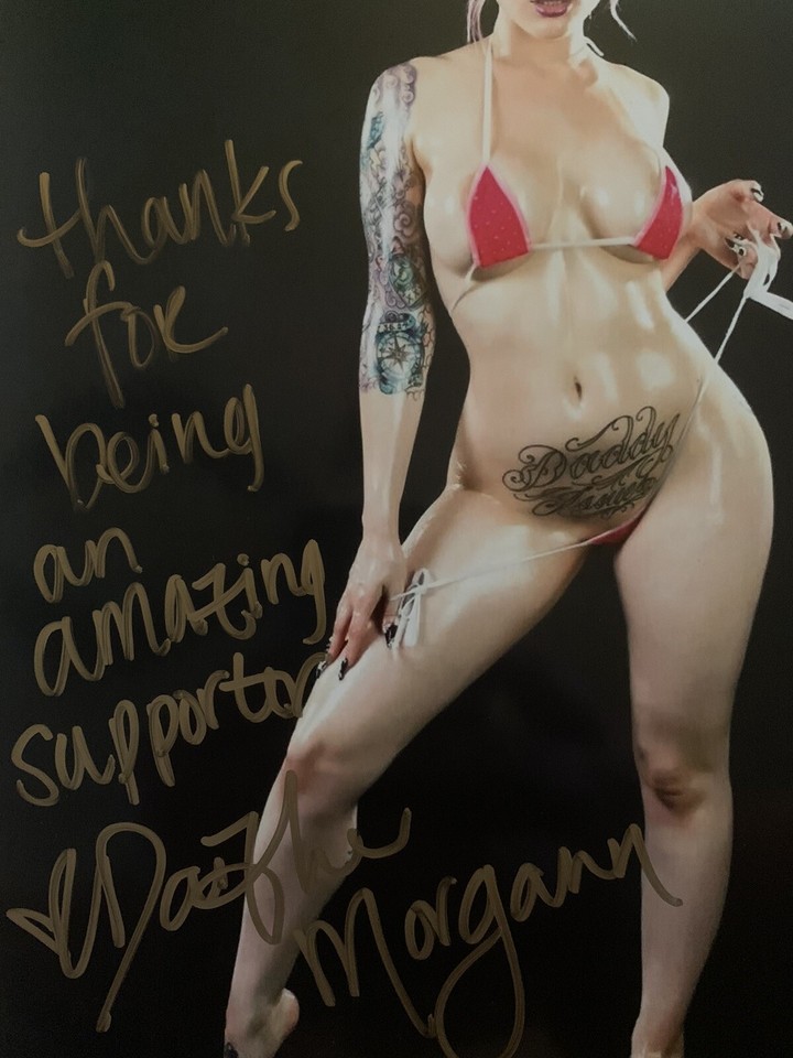 Daizha Morgann aka DJ OctoBooty Signed 8x10 Adult Star Octopus | eBay
