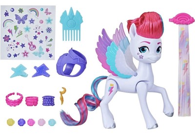 My Little Pony  Toys Zipp Storm Style of The Day, 5-Inch Hair Styling Doll