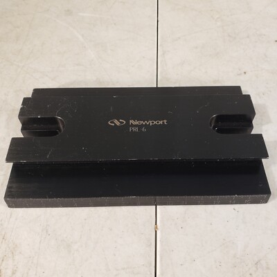 Newport PRL-6 Precision Optical Rail 16cm Length x 10cm Width Aluminum