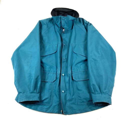 Cabelas Jacket Mens Large Blue Outdoor 