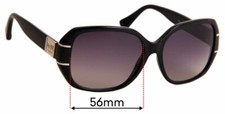 SFx Replacement Sunglass Lenses fits Coach HC8119 Bryn - 56mm Wide