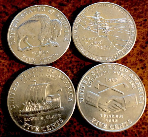 2004-2005 Jefferson Westward Journey Peace,Bison,Ocean View,Lewis & Clark - BU