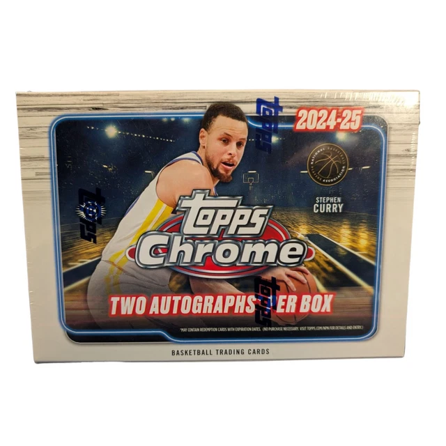 24-25 Topps Chrome NBA Cards Breakers Delight Box **RIP & SHIP** LIVE ON STREAM