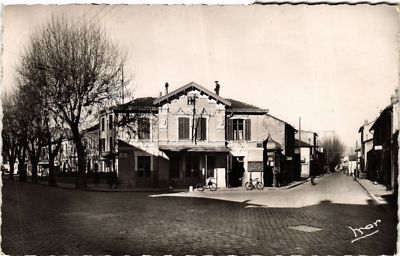 CPA AK CANNES LA BOCCA - Route de Pégomas et avenue Fr. Tonner (514011)