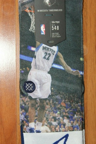 Calcetines Stance NBA Minnesota Timberwolves Andrew Wiggins Crew para hombre talla grande 9-12 - Imagen 3 de 11