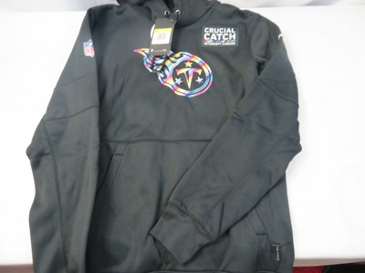 2020 Tennessee Titans Authentic Nike Men's Crucial Catch Sideline Hoodie Small | eBay