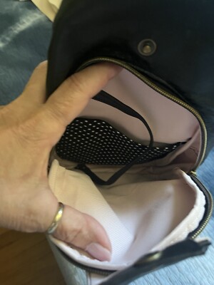 Fayes See Good Handcrafted Black Leather Backpack Fayes See Good Handcrafted Black Leather Backpack | eBay main image 2