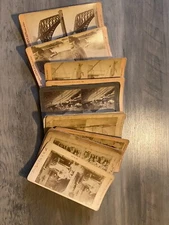 Stereoview Card lot James M Davis / B.W. Killburn + other makers