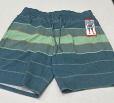 Hang Ten Men's Swim Short, Green, Size M
