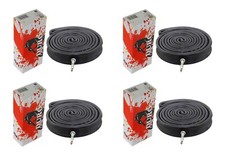 4 DURO Bicycle Inner Tube 27 x 1-1/8 1.1/4 33mm Thorn Resistant PRESTA Valve.