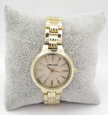 Women Anne Klein Quartz WR Analog 31mm Dial Causal Round Bracelet Watch G466