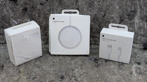🔥NEW🔥 AUTHENTIC APPLE MAGSAFE CHARGER, 20W USB-C CHARGER, USB-C TO LIGHTNING
