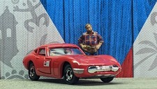 TOMICA TOYOTA 2000GT 1/59 SCALE LOOSE TOMICA 40th ANNIVERSARY USA STOCK