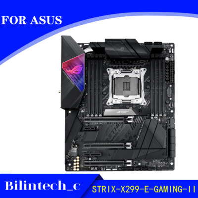 FOR ASUS STRIX-X299-E-GAMING-II LGA 2066 Motherbroad Test ok | eBay