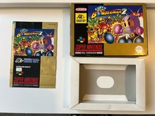Super Bomberman 2 Nintendo SNES sehr guter Zustand - nur OVP, Einsatz und Anleitung