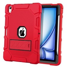 for iPad Air 11-inch M3/M2 iPad Air 11 Inch 2025/2024 /iPad Air 5th 4th Red