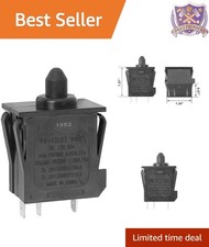 Plunger Accelerator Foot Switch for Power Wheels - 30 Amps, 12V Compatibility