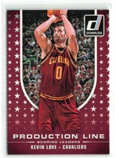 Kevin Love 2014-15 Donruss Production Line Scoring Cleveland Cavaliers #4