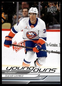 2024-25 Upper Deck Young Guns Isaiah George Rookie New York Islanders #711
