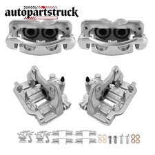 Front Rear Brake Calipers W Bracket For 2003-06 Chevy Gmc Silverado Sierra 1500 Front Rear Brake Calipers W Bracket For 2003-06 Chevy Gmc Silverado Sierra 1500