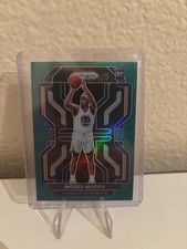 2021-22 Panini Prizm Green Prizm Moses Moody #308 RC Golden State Warriors