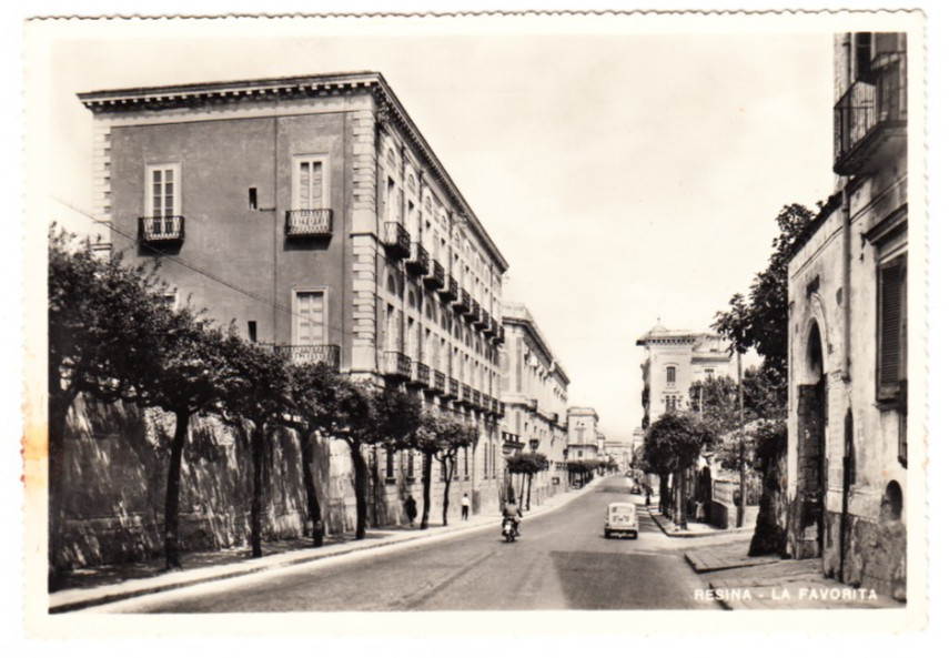 26-02926 - RESINA NAPOLI - LA FAVORITA VIAGGIATA 1960