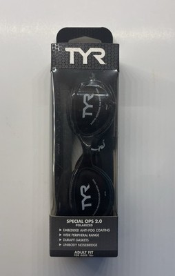 TYR Special Ops 2.0 Mirrored Swim Goggles for Triathlons and Open Water